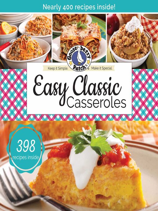 Title details for Easy Classic Casseroles by Gooseberry Patch - Wait list